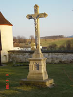 das alte Friedhofskreuz