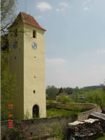 renovierter Kirchturm 