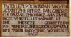 Grabbild-Inschrift